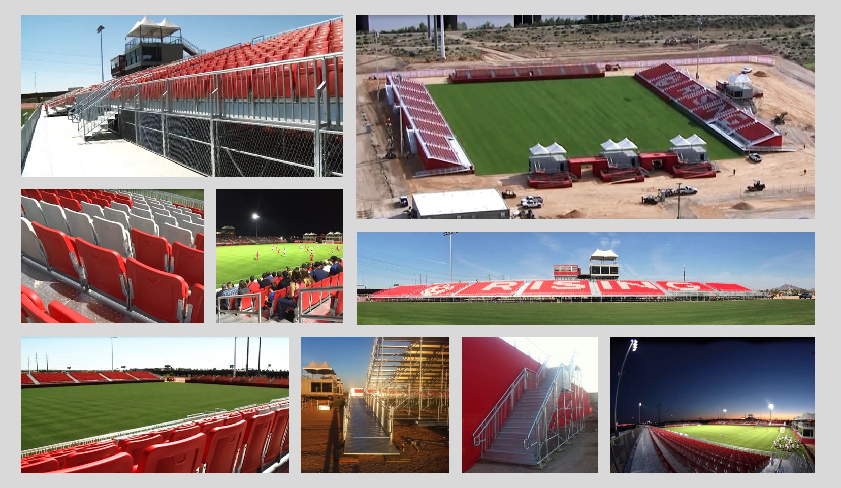 USA -Phoenix- Phoenix Rising FC Complex – 2017 | Pakar Seating